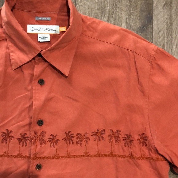 QUICKSILVER EDITION Tropical Short Sleeve Button Down - Picture 3 of 10